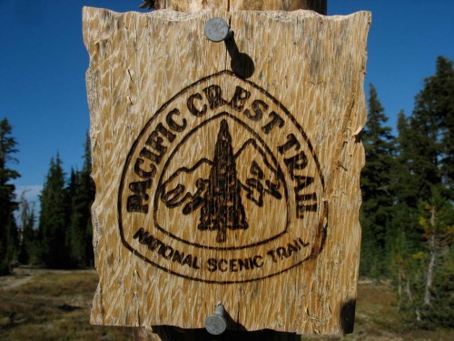 Marking the way from Mexico to Canada.