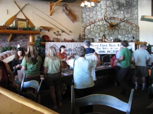 Trail Fest 2012 PCTA booth