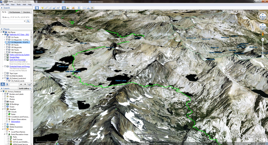 Weather forecasts - Pacific Crest Trail Association