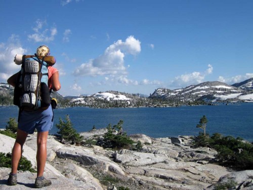 PCT hiker. Photo by Ron Kelley
