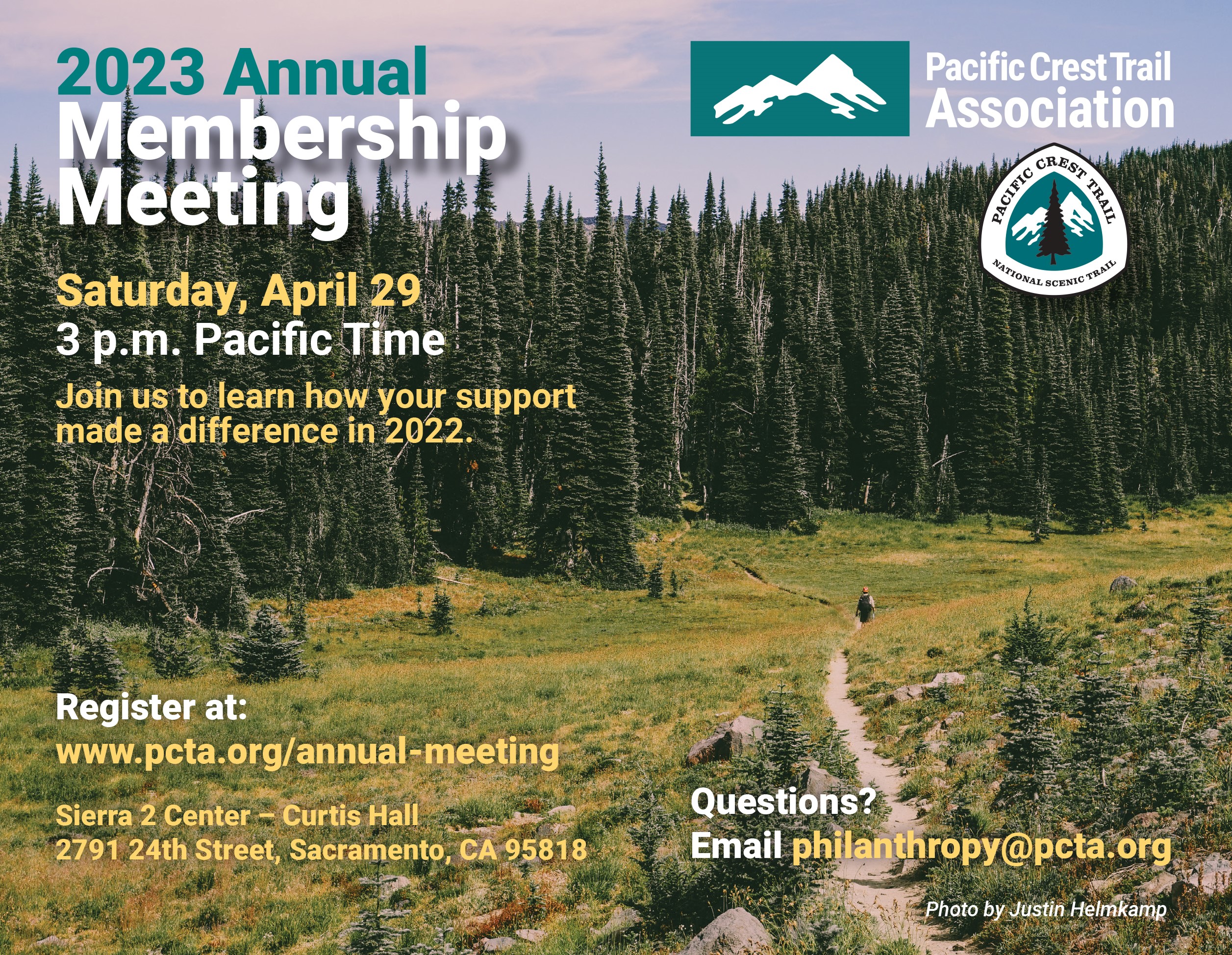 2023 Annual Membership Meeting - Pacific Crest Association