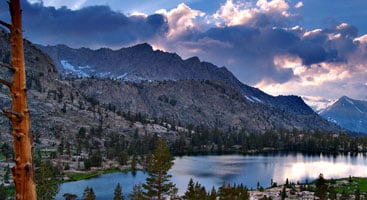 Aarowhead Lake from the Pacific Crest Trail. Photo by Aaron Doss