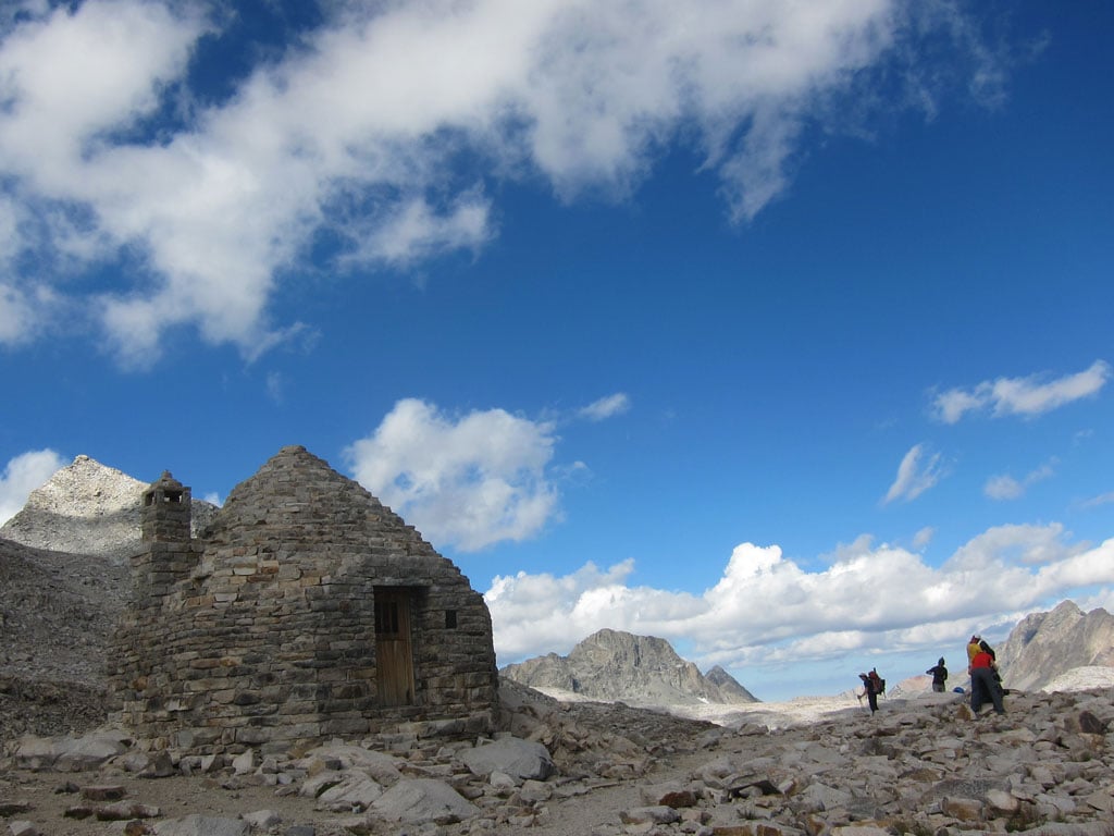 Muir Hut on top of Muir Pass, John Muir Trail. Photo by Jack Haskel