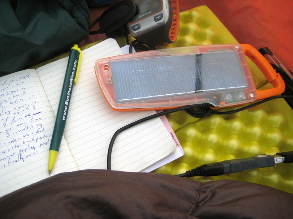 Modern technology in the backcountry has led to an explosion in real time journaling. [Photo: Matt Honan/Flickr/CC]