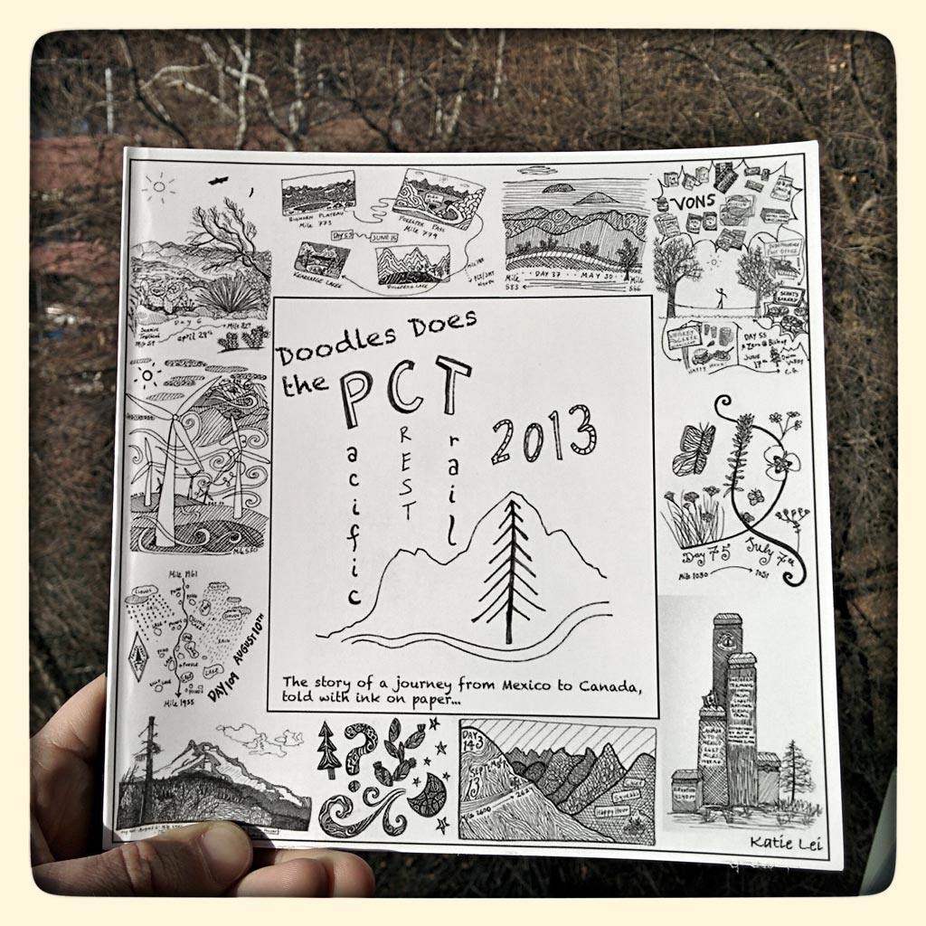 Doodles Does the PCT is easily one of the most creative trail journals that we've seen.
