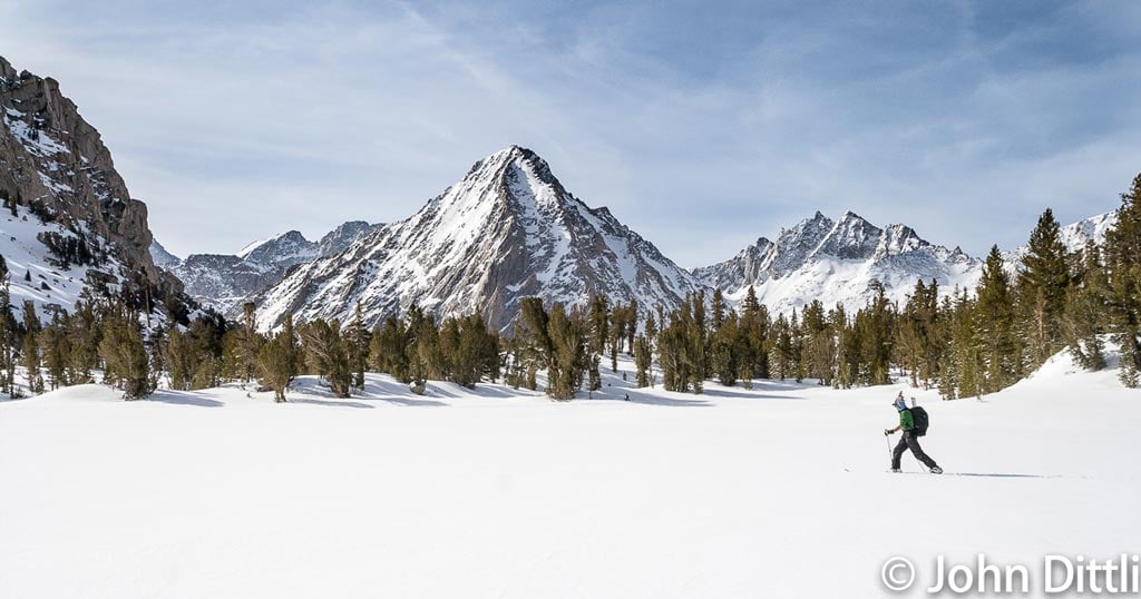 Bullfrog Lake, near the PCT and Kearsarge Pass.