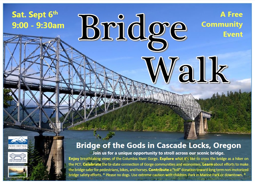 PCT Bridge Walk 2014 Poster