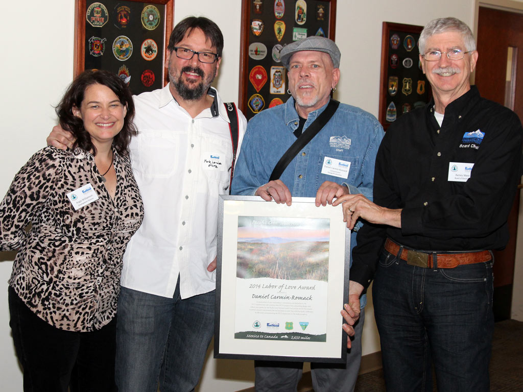Angie Williamson, Mark Larabee, Daniel Carmin and Barney Mann. Photo by George Soliman.