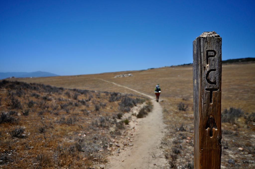 The Pacific Crest Trail just south of Warner Springs, California. Photo by: Carter Chaffey