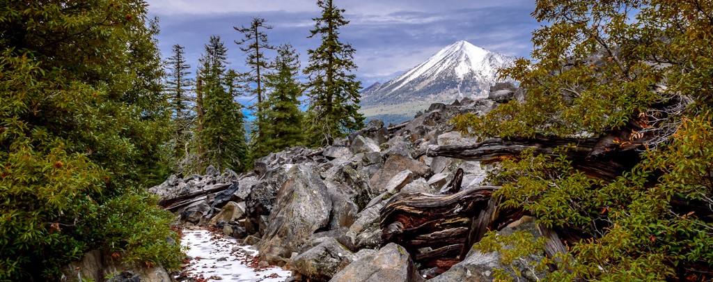 Mount McLoughlin on the Pacific Crest Trail. Photo: Mick McBride