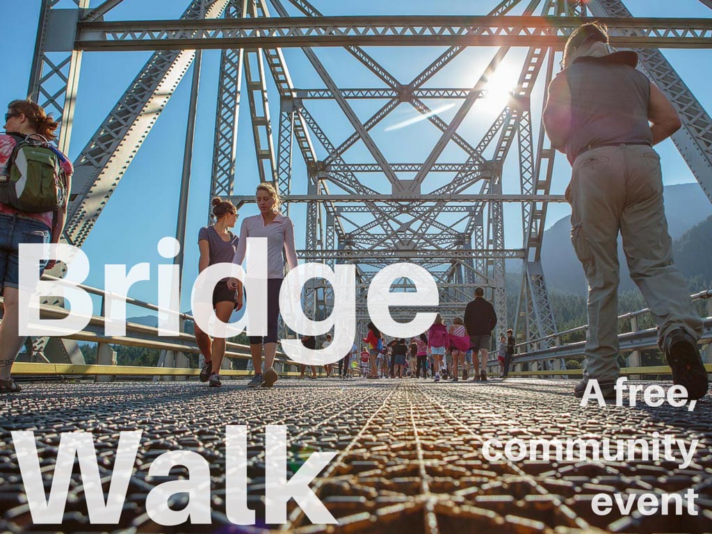 Come walk the Bridge of the Gods at this special event!