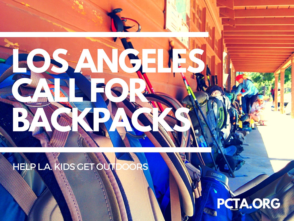 Help outfit kids and clear out your gear closet at the same time. Packs needed soon for 70 kids in West LA.