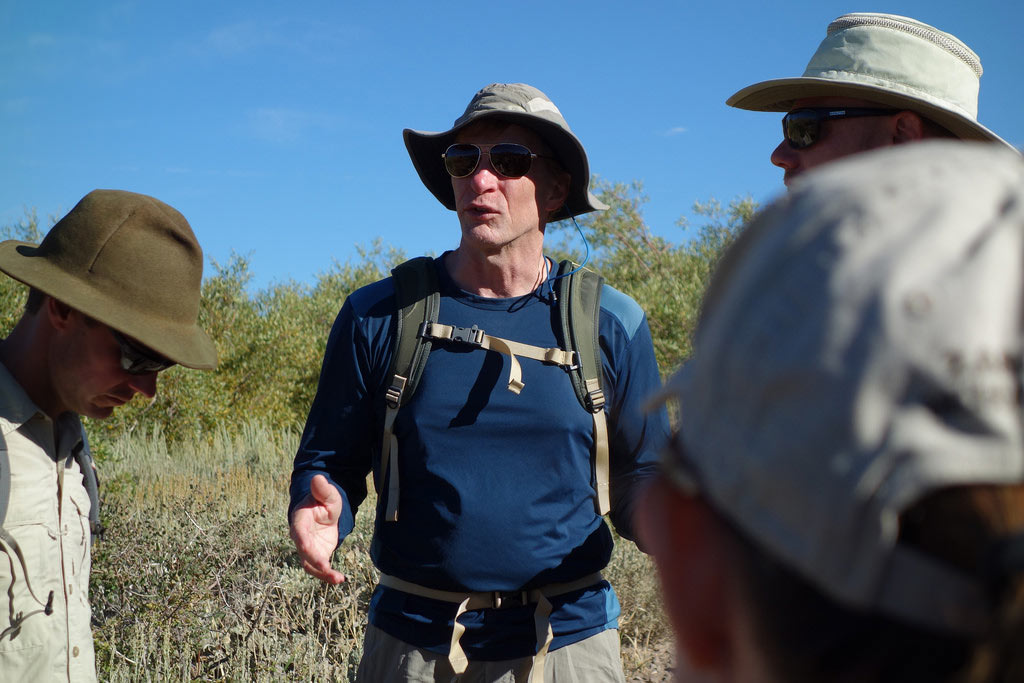 Dr. Jeff Marion, Recreation Ecologist, talks to PCTA, U.S. Forest Service and National Park Service staff about the scientific approach towards managing visitor's impacts on protected natural places like the PCT.