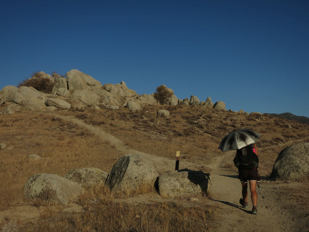 Walking the PCT southbound across southern California was a quiet and peaceful time.