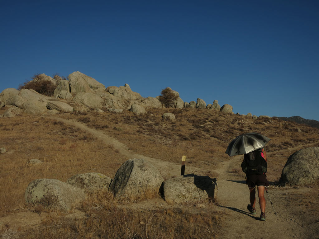 Walking the PCT southbound across southern California was a quiet and peaceful time.