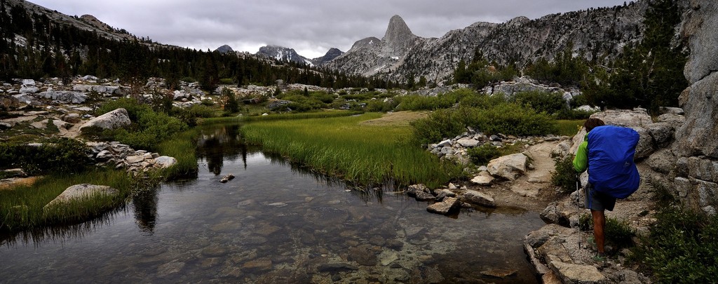 The Rae Lakes area. Photo by Carter Chaffey.