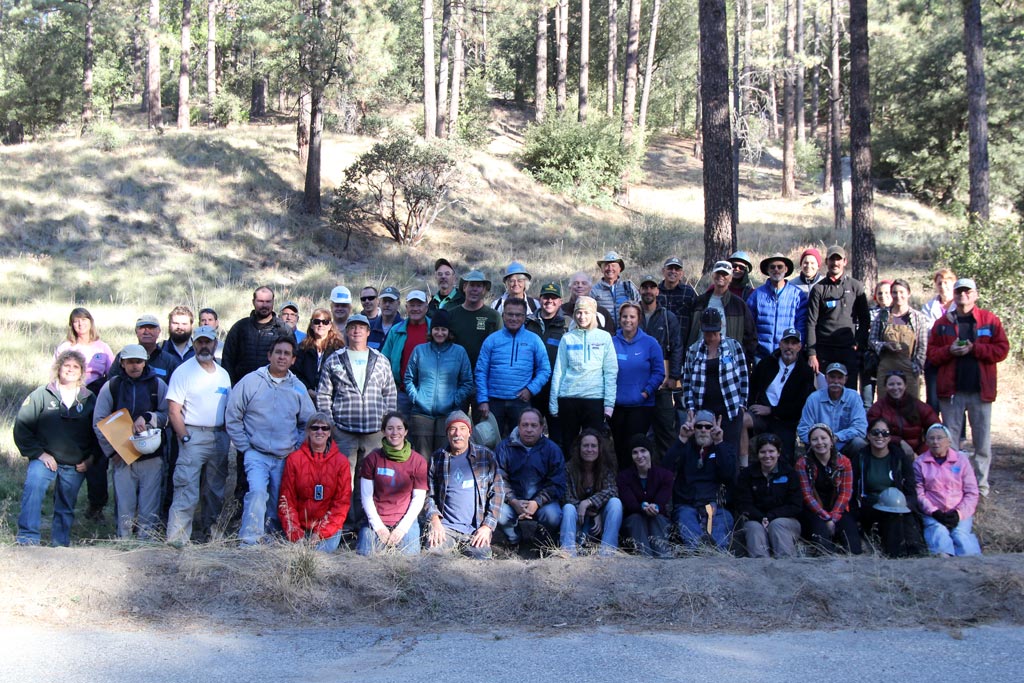 The 2015 SoCal Trail Skills College class.