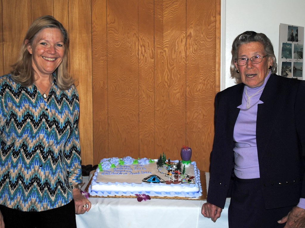 Liz Bergeron and Doris Peddy.