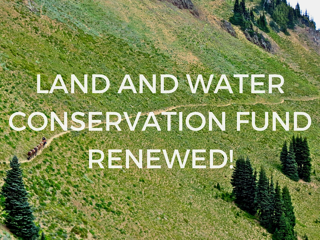 What a relief Land and Water Conservation Fund saved Pacific Crest