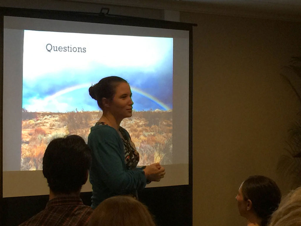Anitra Kass providing a Southern California region update.