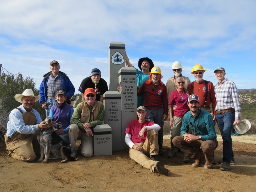 volunteers-who-replaced-the-southern-terminus-monument-on-the-pct