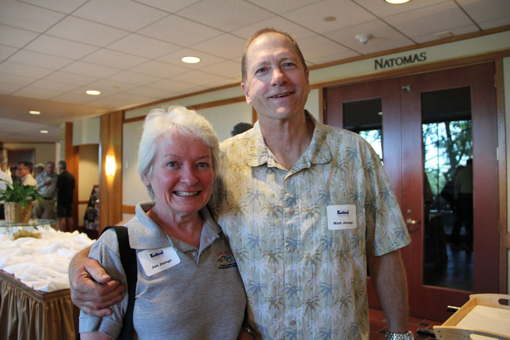 Jan and Mike Jinings, PCTA volunteers.