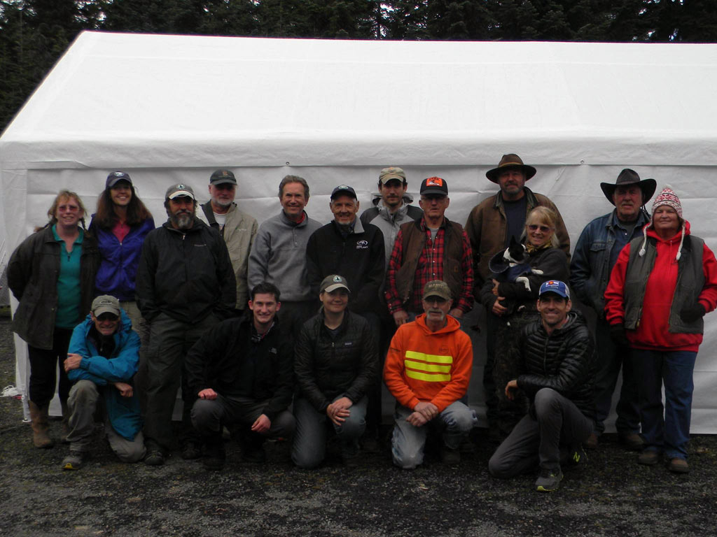Thank you to the Backcountry Horsemen of Washington, the U.S. Forest Service and the PCTA White Pass Chapter.