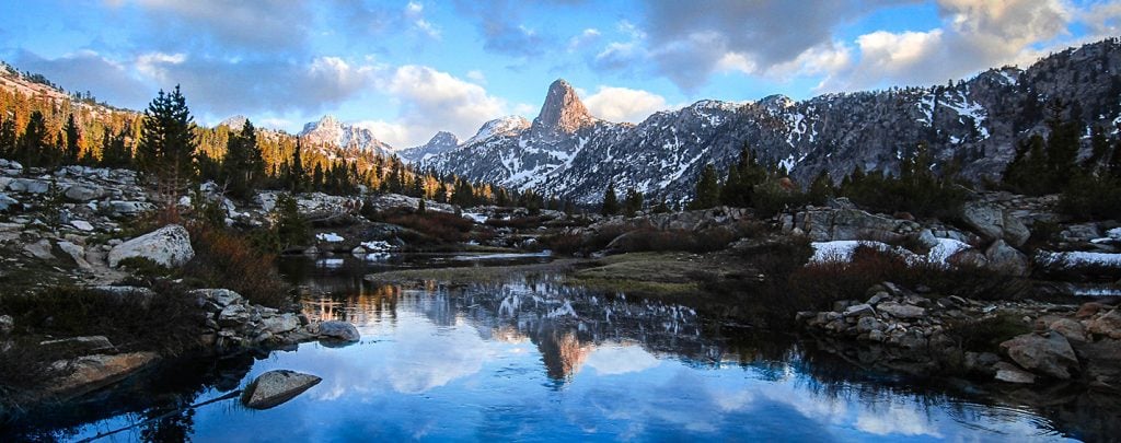 Rae Lakes, Kings Canyon National Park, California. Photo by Brandon Sharpe