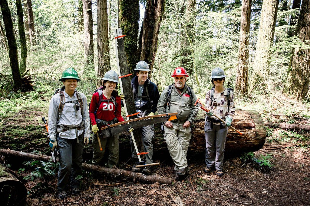 Class on how to use a crosscut or chainsaw.