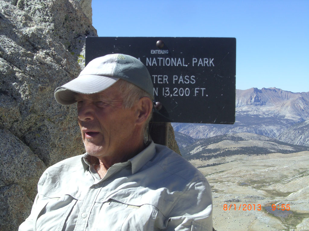 On top of Forester Pass.