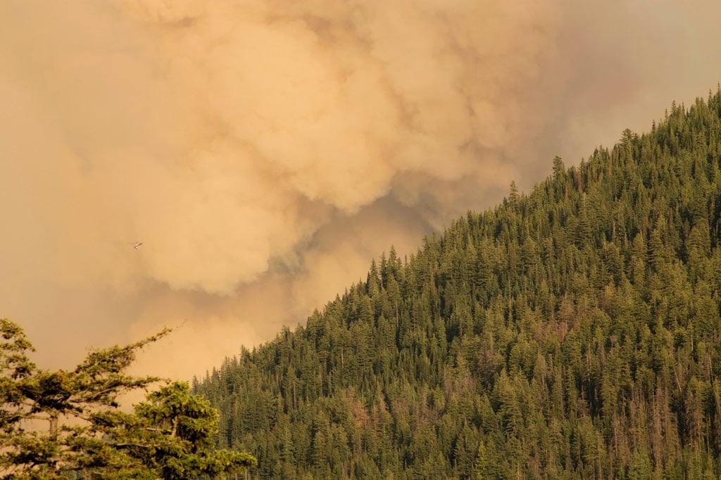 Wildfire smoke is seriously unhealthy. U.S. Forest Service photo