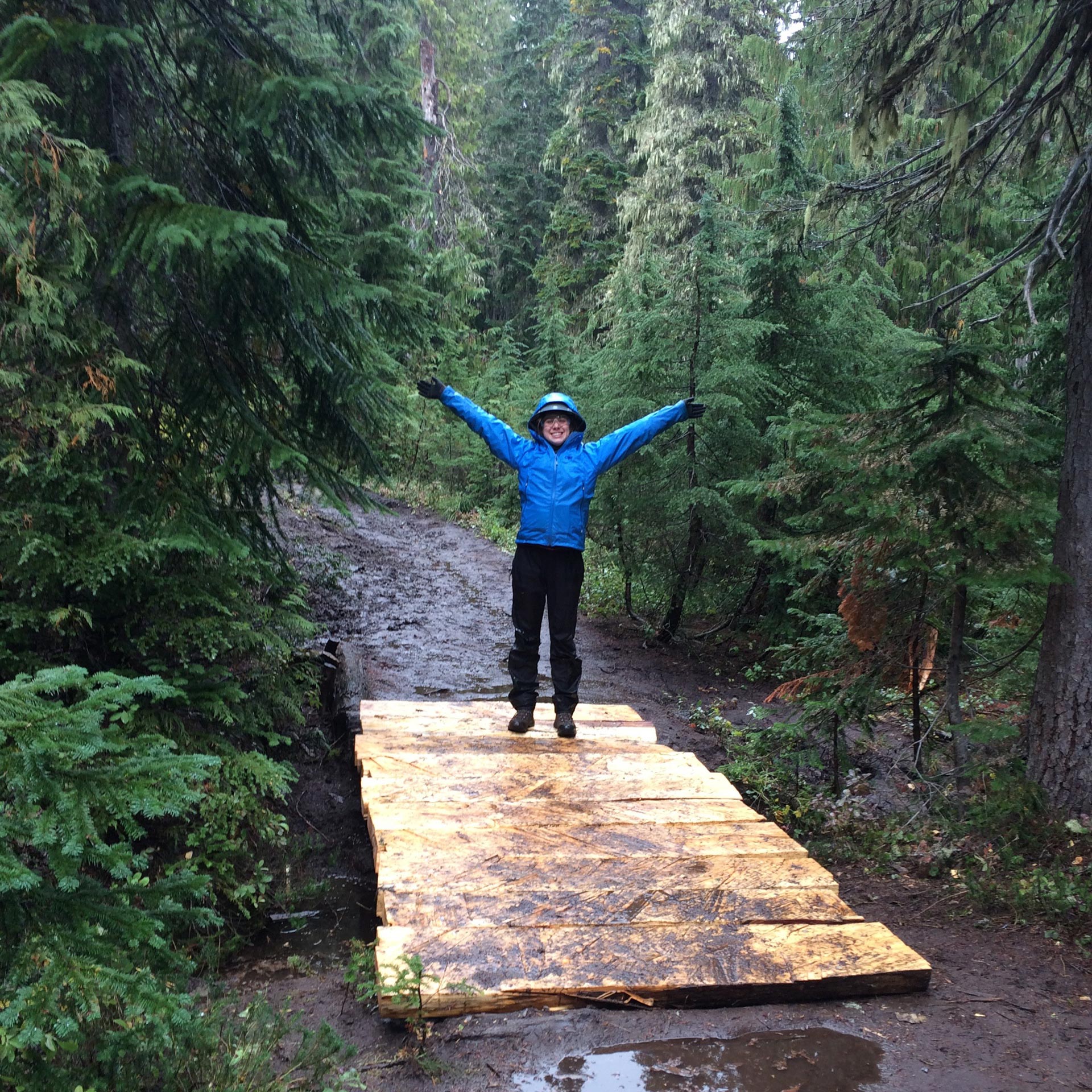 Girl Scout Gold Award in Washington on the Pacific Crest Trail