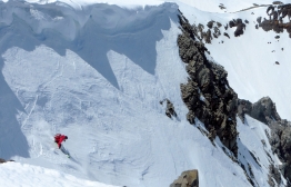 skiing on the Pacific Crest Trail