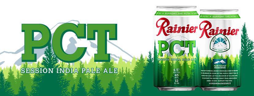 Rainier PCT IPA celebrates 50 years of the Pacific Crest Trail