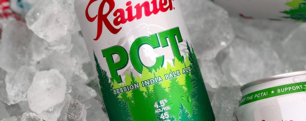 Rainier PCT IPA on ice