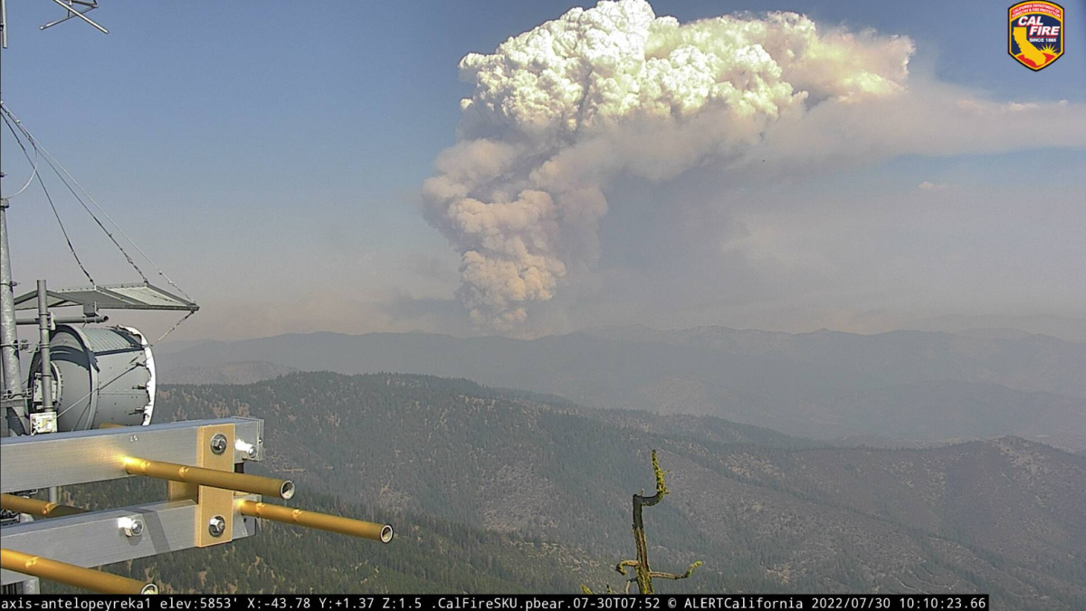 McKinney Fire is the first major wildfire to impact the PCT in 2022